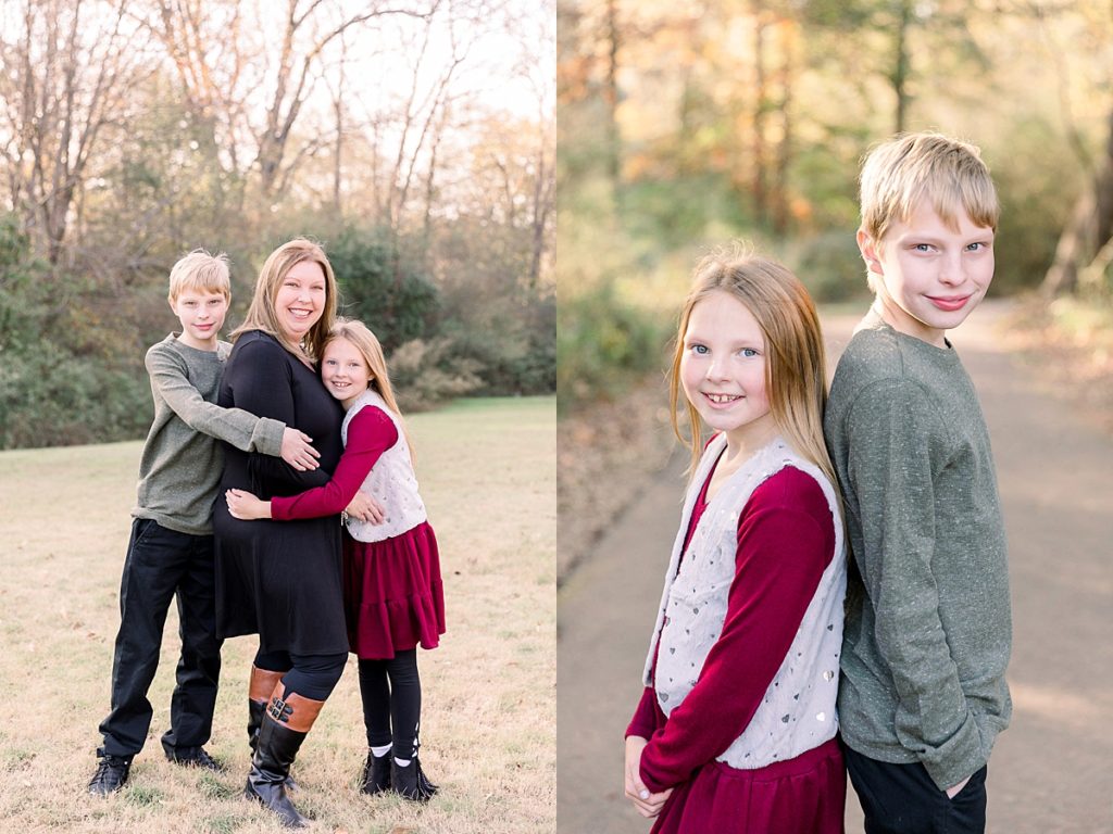 Fall Family Portraits at Heritage Park