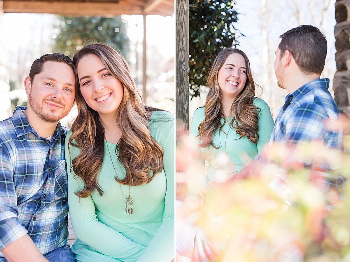 Fall couples session at Heritage Park