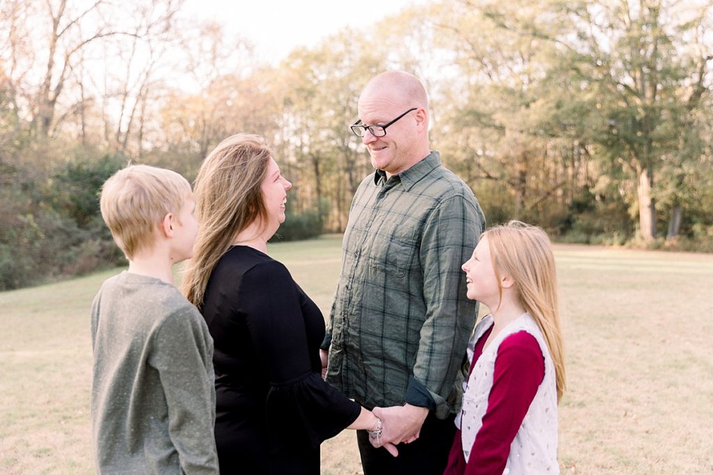 Fall Family Session at Heritage Park in McDonough